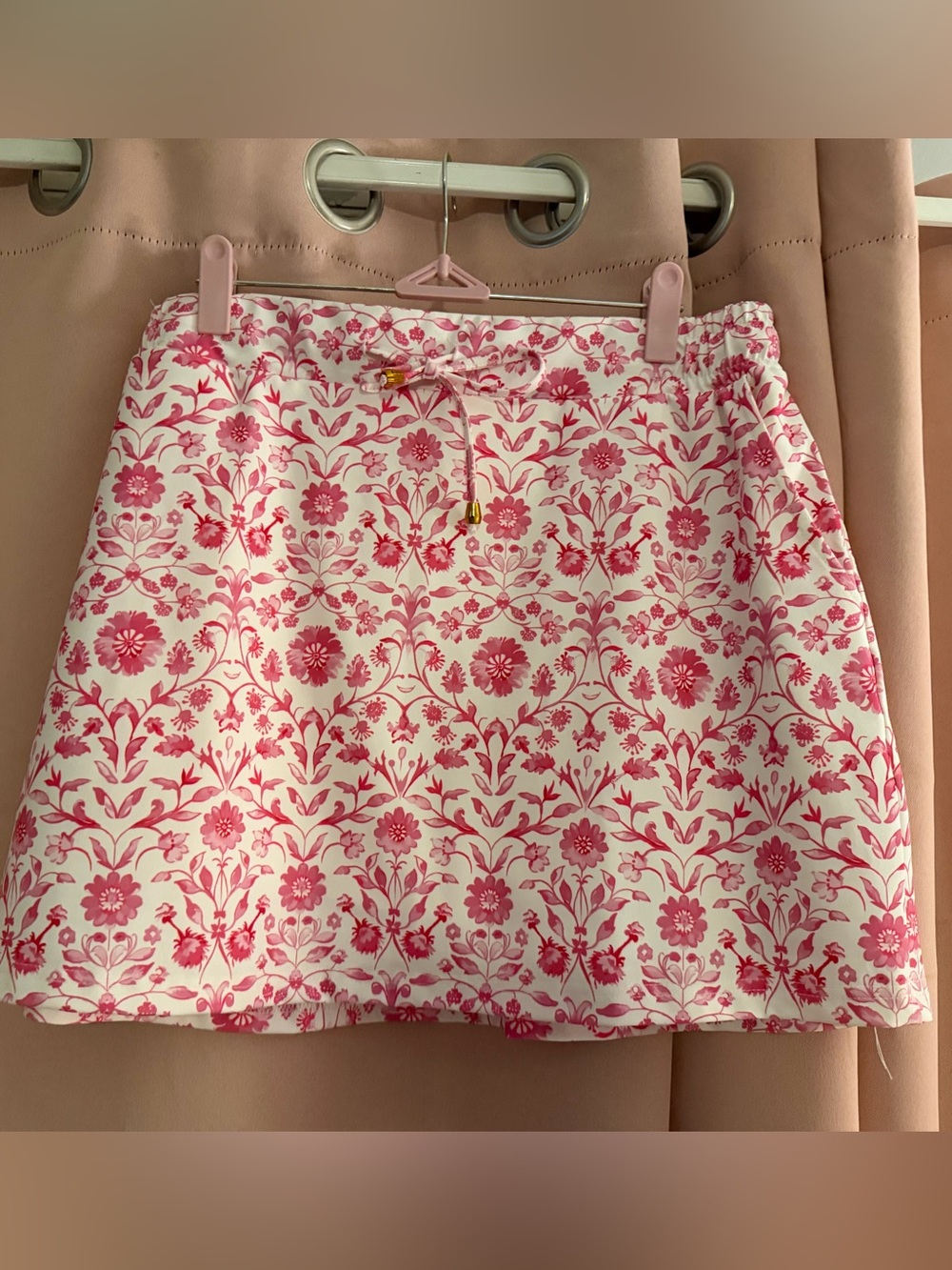 Jess Lea Pink Floral Print Skort